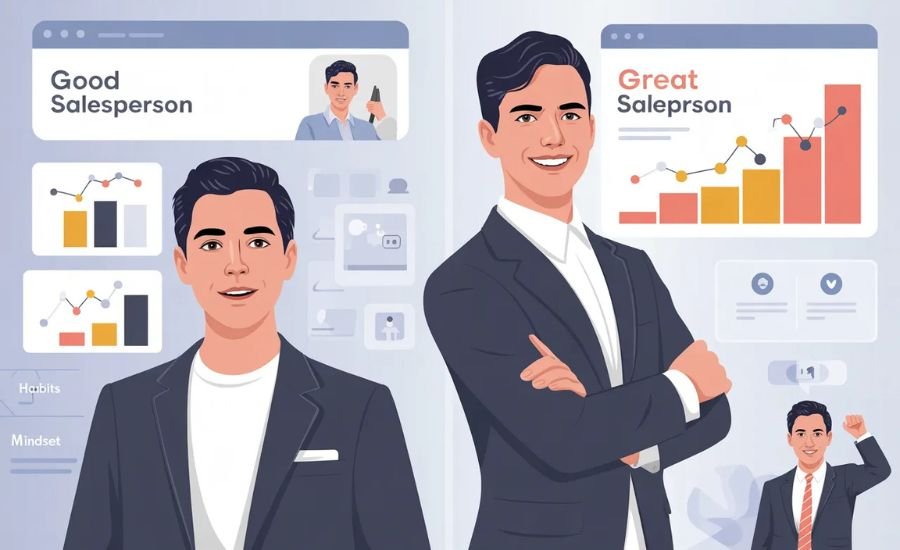 Good Salesperson vs Great Salesperson
